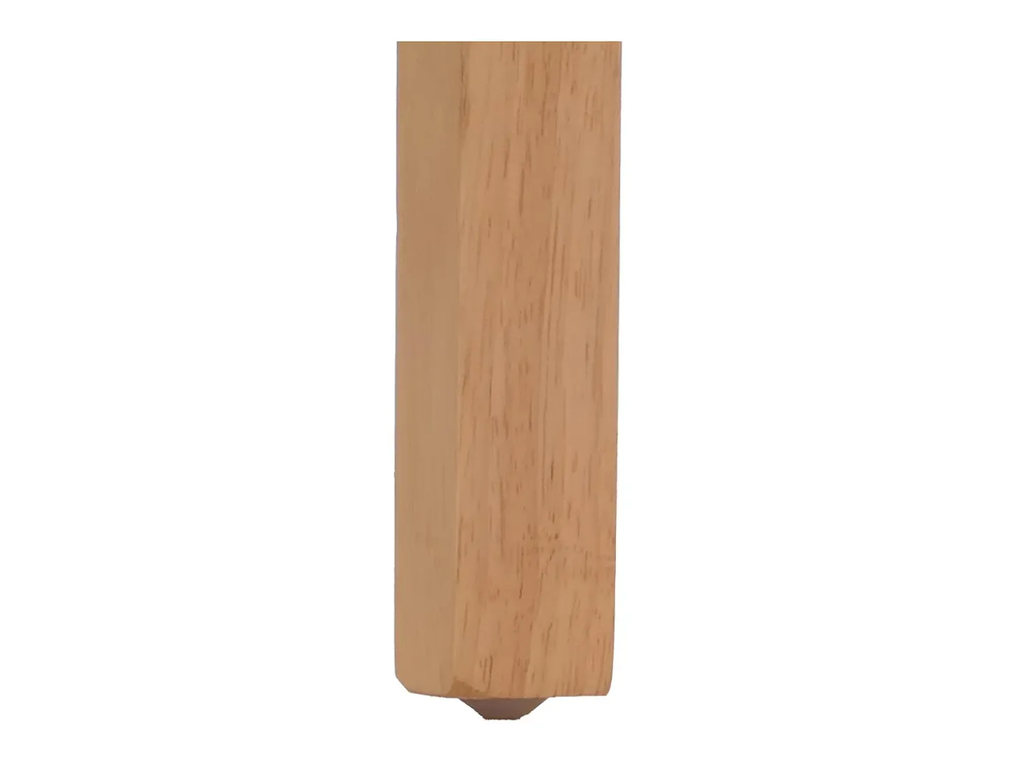 Silla de comedor Littau (set de 4), cuero, patas color crema claro