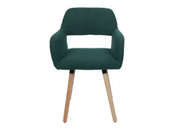 Silla de comedor MCW-A50 II, verde