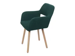 Silla de comedor MCW-A50 II, verde
