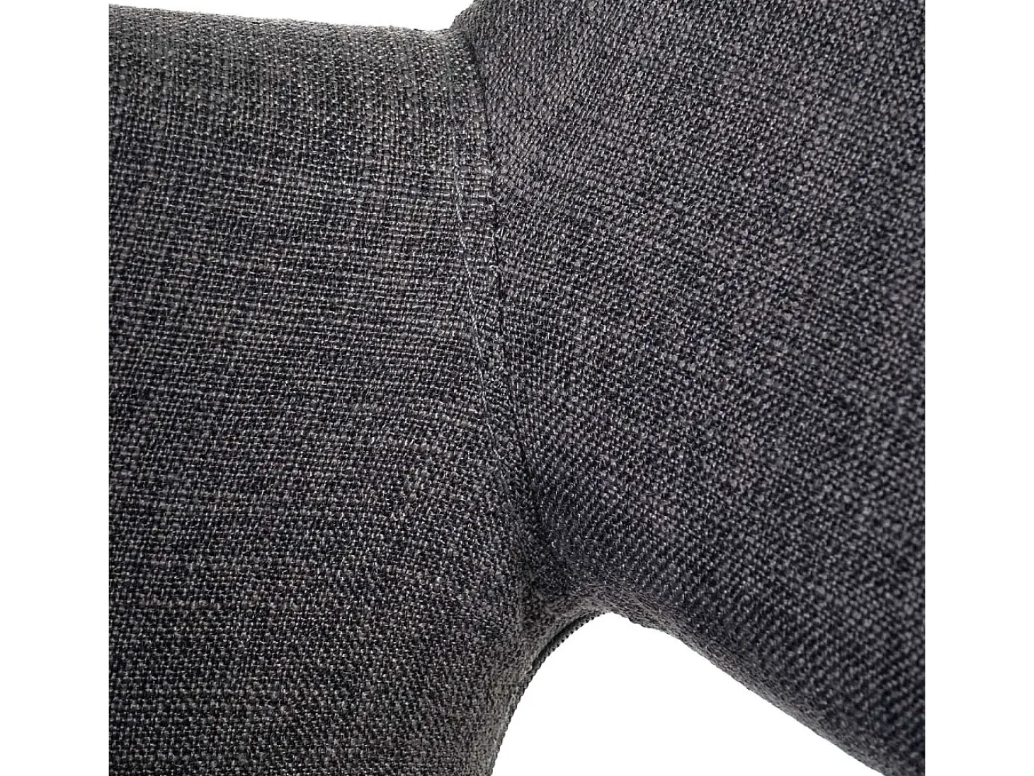 Silla de comedor MCW-A50 II, textil, gris, patas claras