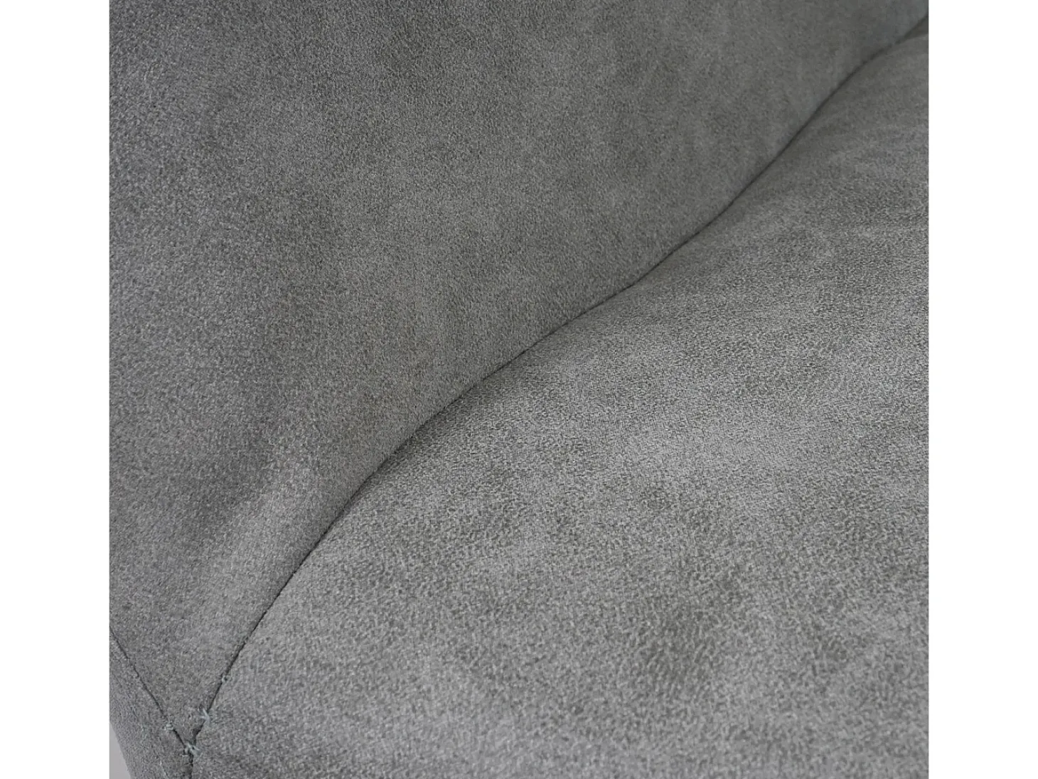 Silla de comedor MCW-A50 II (juego de 6), textil, vintage gris hormigón, patas ligeras