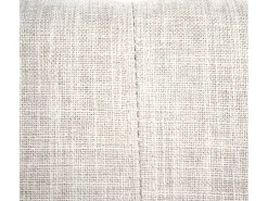 Silla de comedor MCW-A50 II (juego de 6), textil, crema/gris, patas claras