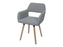 Silla de comedor MCW-A50 II, gris