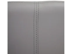 Silla de comedor MCW-A50 II, polipiel, gris topo, patas claras