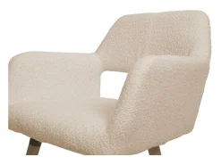 Silla de comedor MCW-A50 II (juego de 6), beige