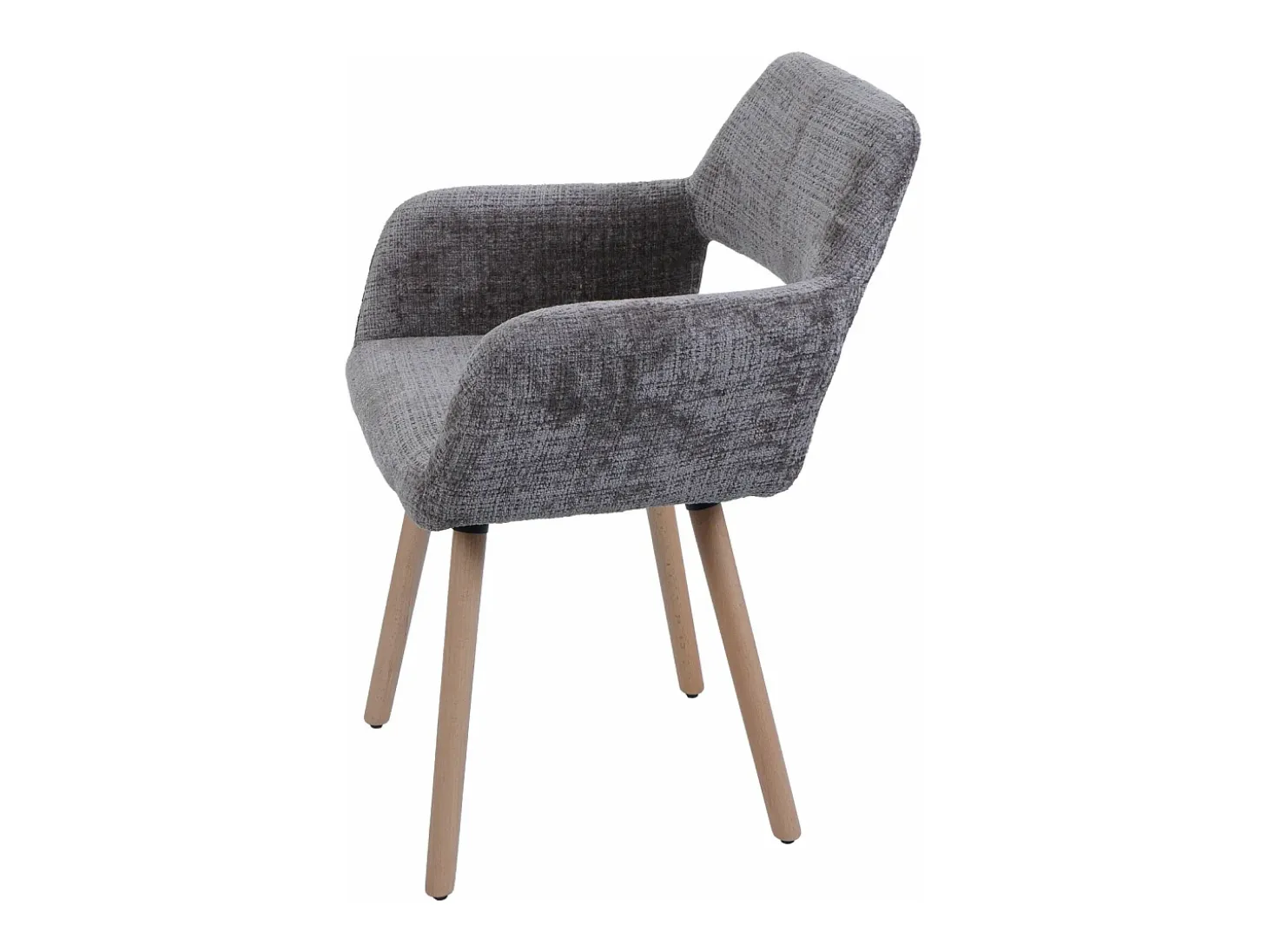 Silla de comedor MCW-A50 II (juego de 6), marrón