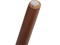 Silla de comedor MCW-A75 (juego de 6), polipiel blanca