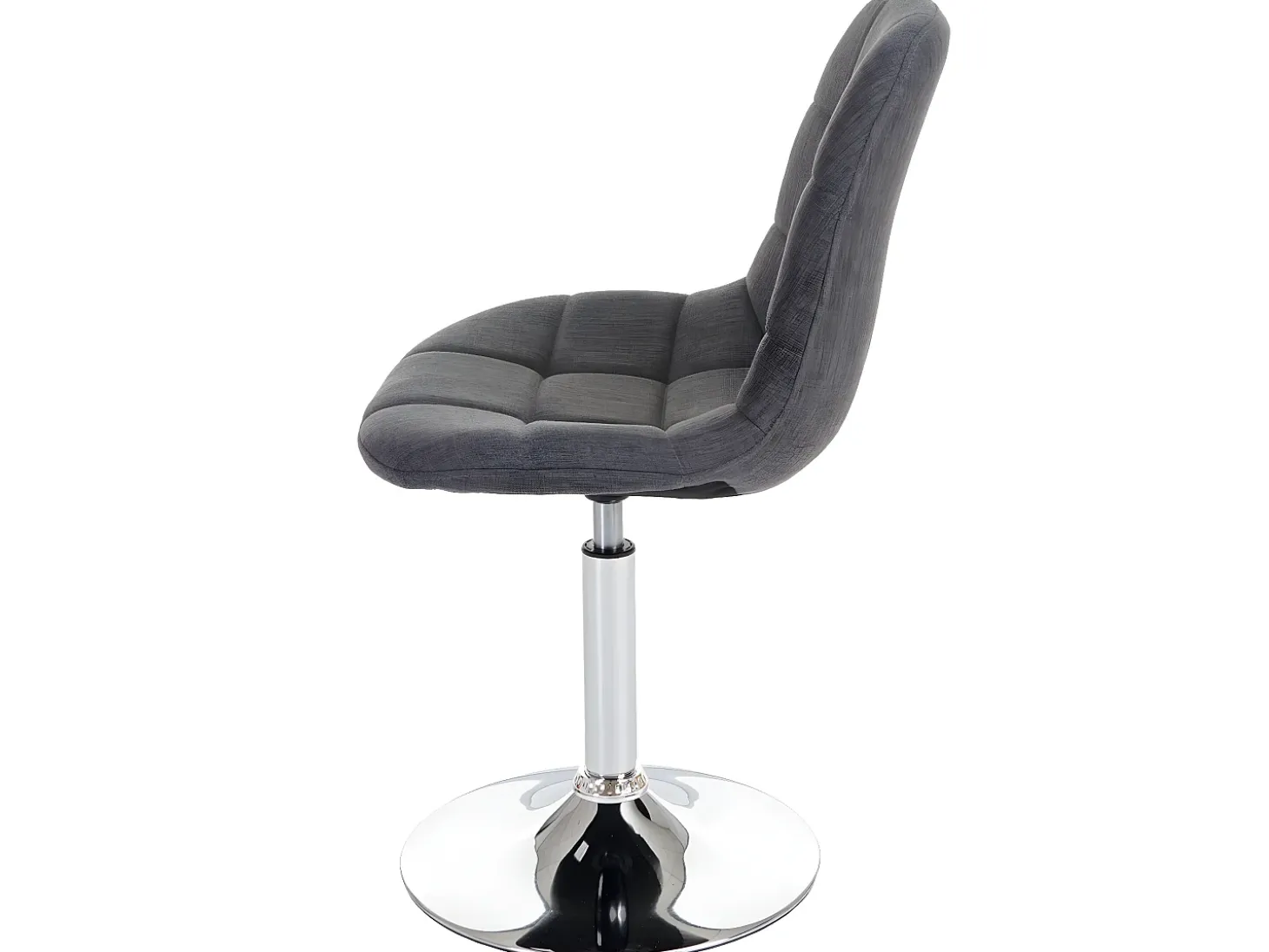 Silla de comedor MCW-A60 (juego de 6), textil gris claro