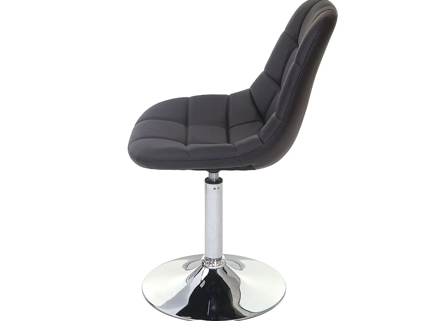 Silla de comedor MCW-A60 (set de 2), polipiel marrón
