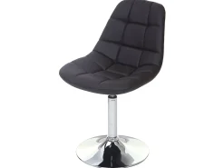 Silla de comedor MCW-A60 (set de 2), polipiel marrón