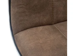 Silla de comedor MCW-C41 (juego de 6), vintage marrón