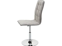Silla de comedor MCW-C41 (juego de 6), crema-gris