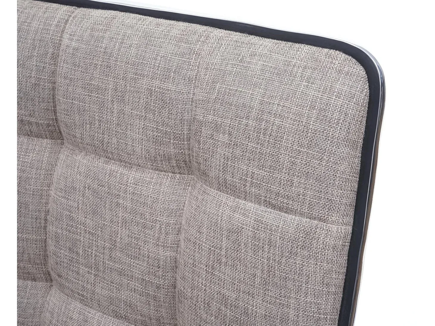 Silla de comedor MCW-C41 (juego de 6), crema-gris
