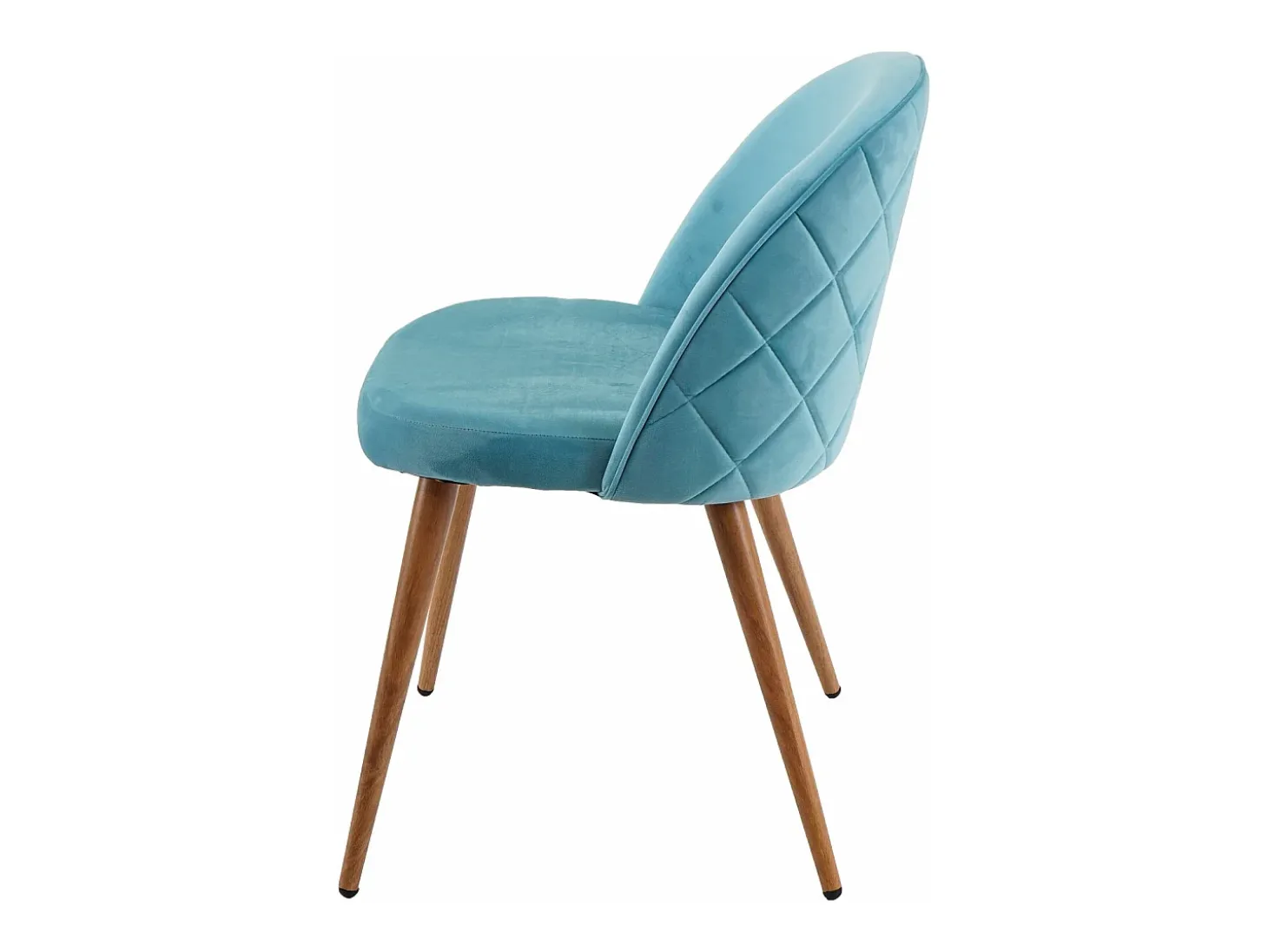Silla de comedor MCW-D53 (juego de 6), turquesa