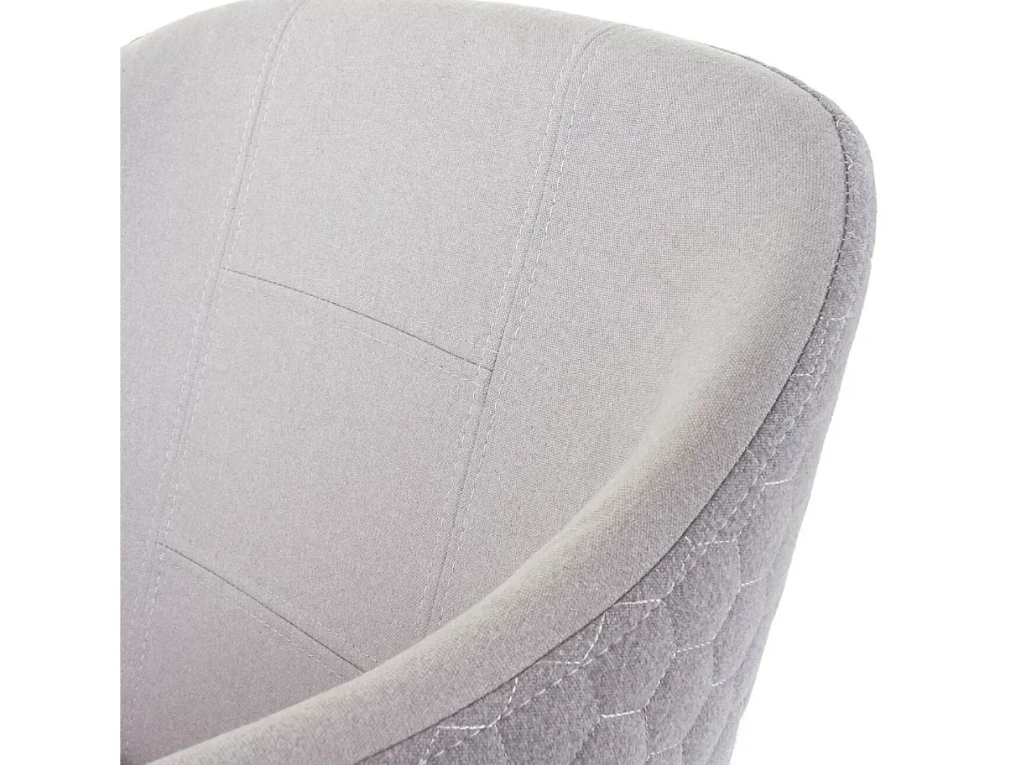 Silla de comedor MCW-D71 (set de 2), gris claro