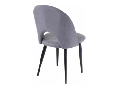 Silla de comedor MCW-D73 (set de 2), gris oscuro