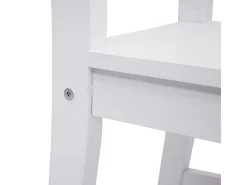 Silla de comedor MCW-F77 (set de 2), blanco