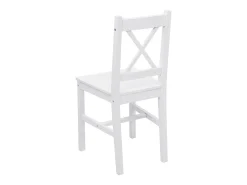 Silla de comedor MCW-F77 (set de 4), blanco