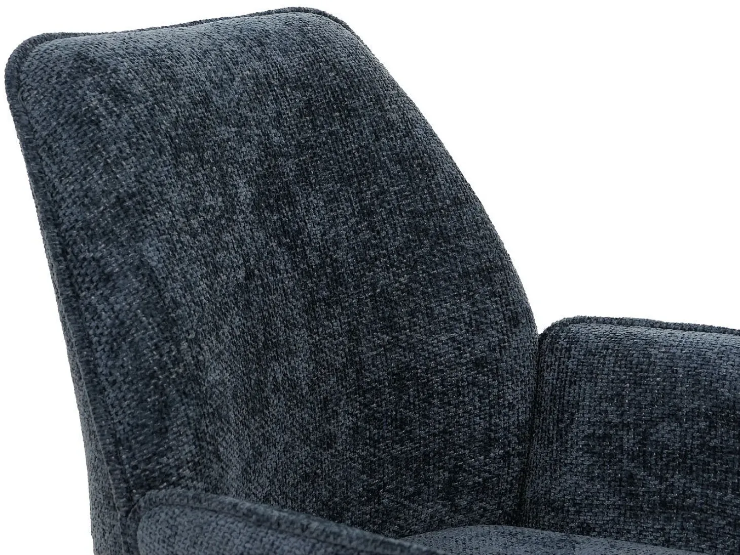 Silla de comedor MCW-G67, azul oscuro