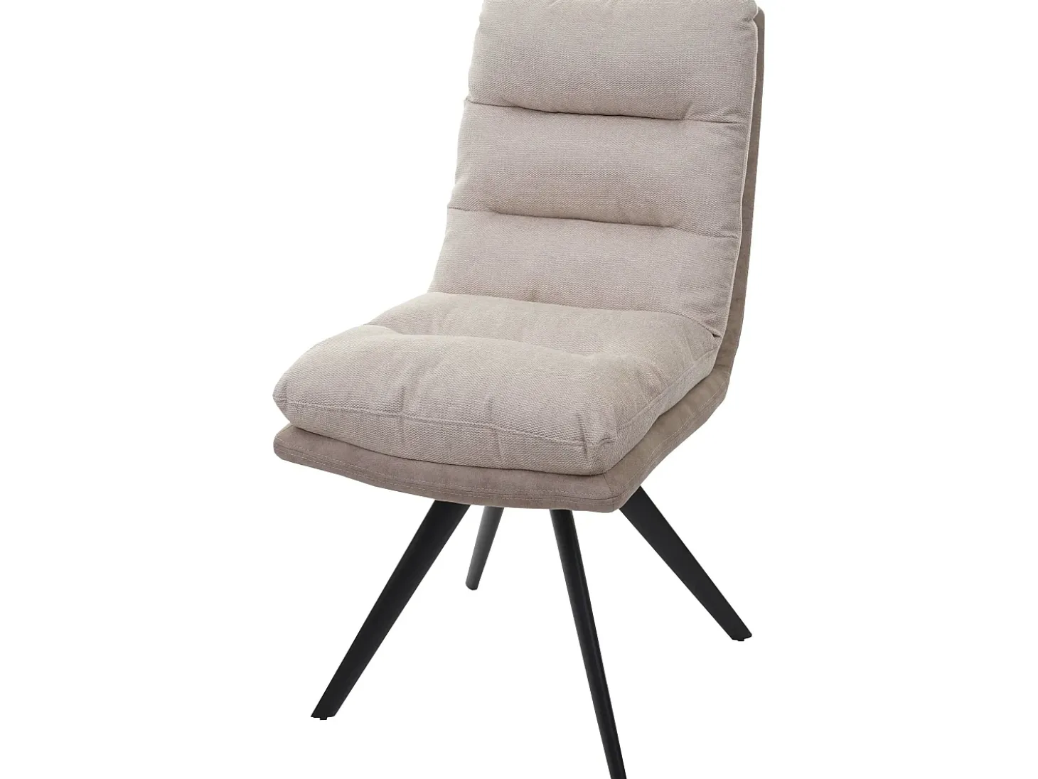 Silla de comedor MCW-G66, crema