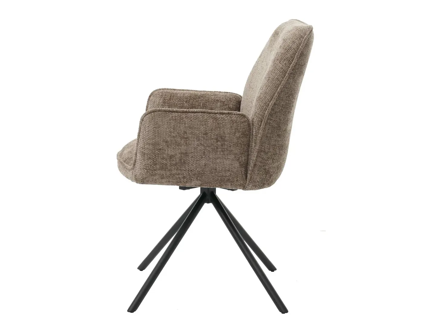 Silla de comedor MCW-G67, marrón