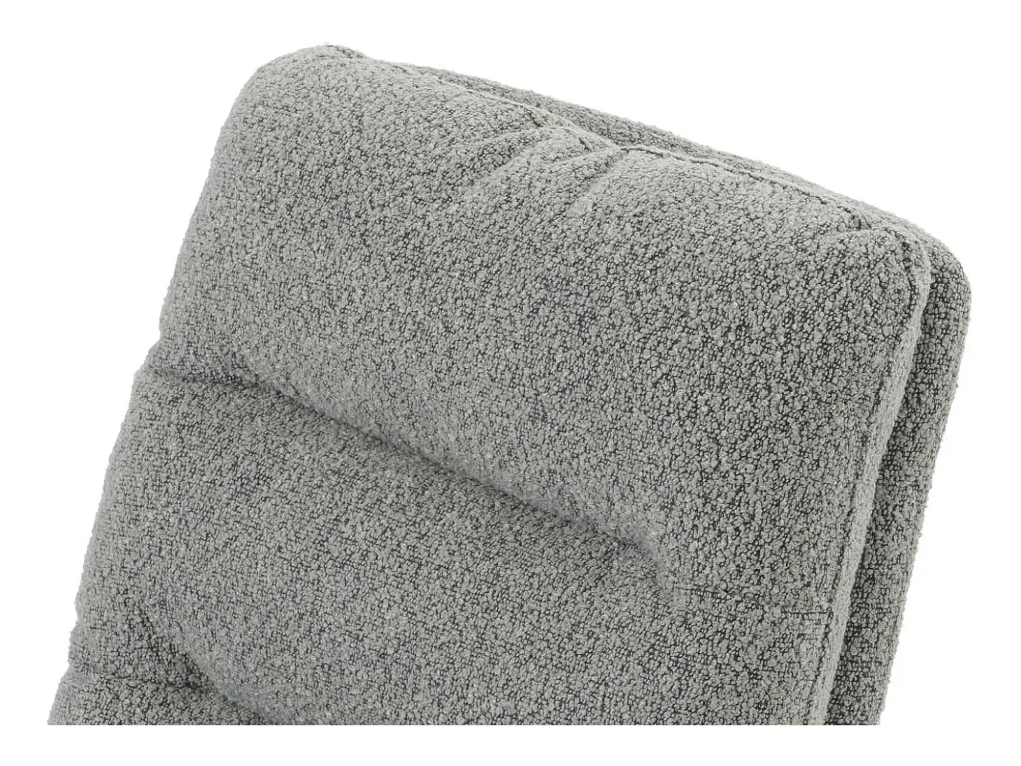 Silla de comedor MCW-G66 Bouclé, gris claro