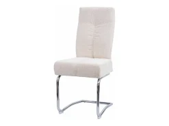 Silla de comedor MCW-G56 (juego de 6), crema
