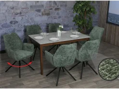 Silla de comedor MCW-G67 (juego de 6), verde
