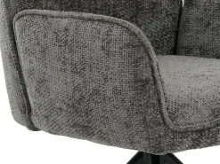 Silla de comedor MCW-G67 (juego de 6), gris oscuro