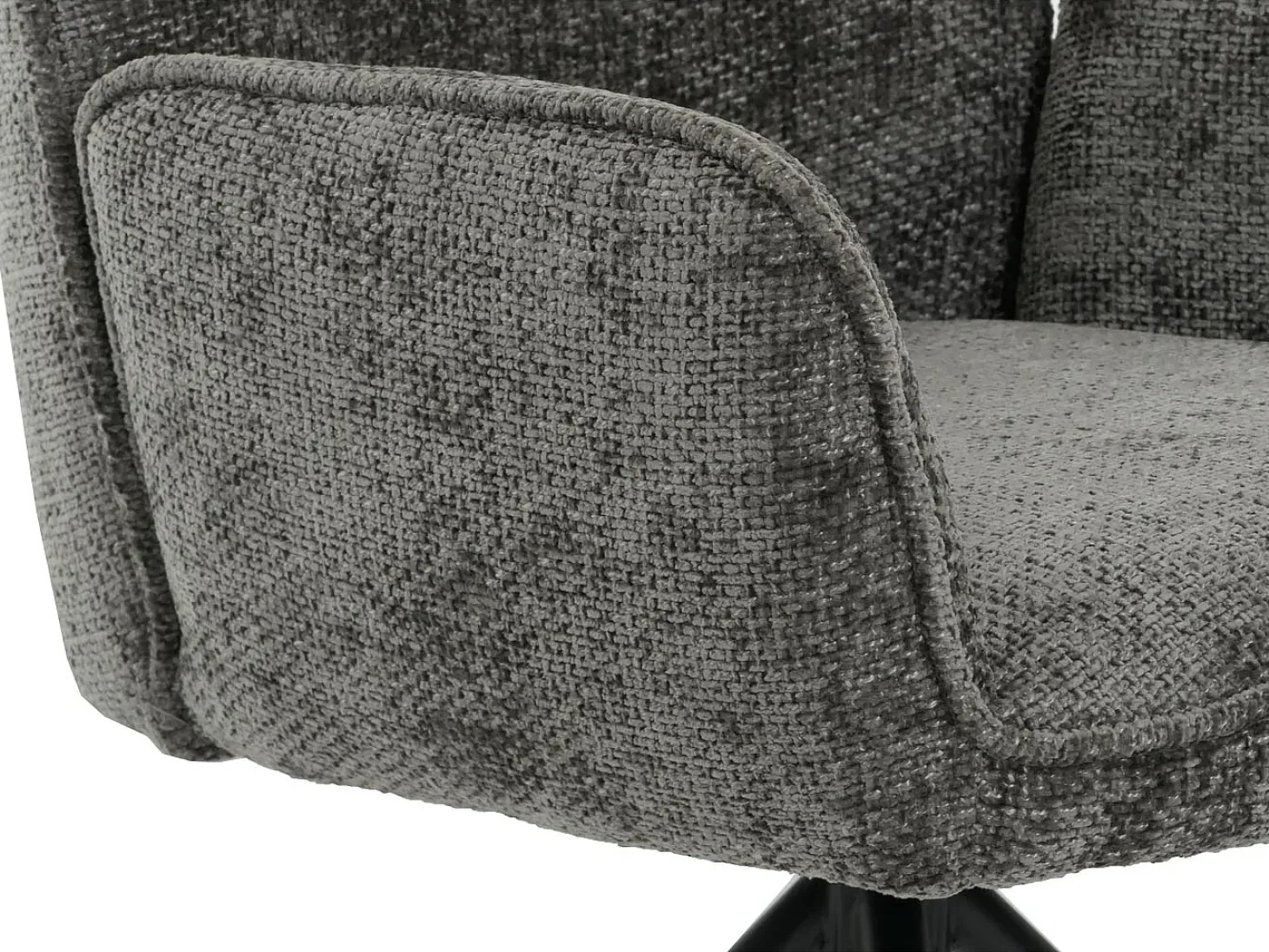 Silla de comedor MCW-G67 (juego de 6), gris oscuro