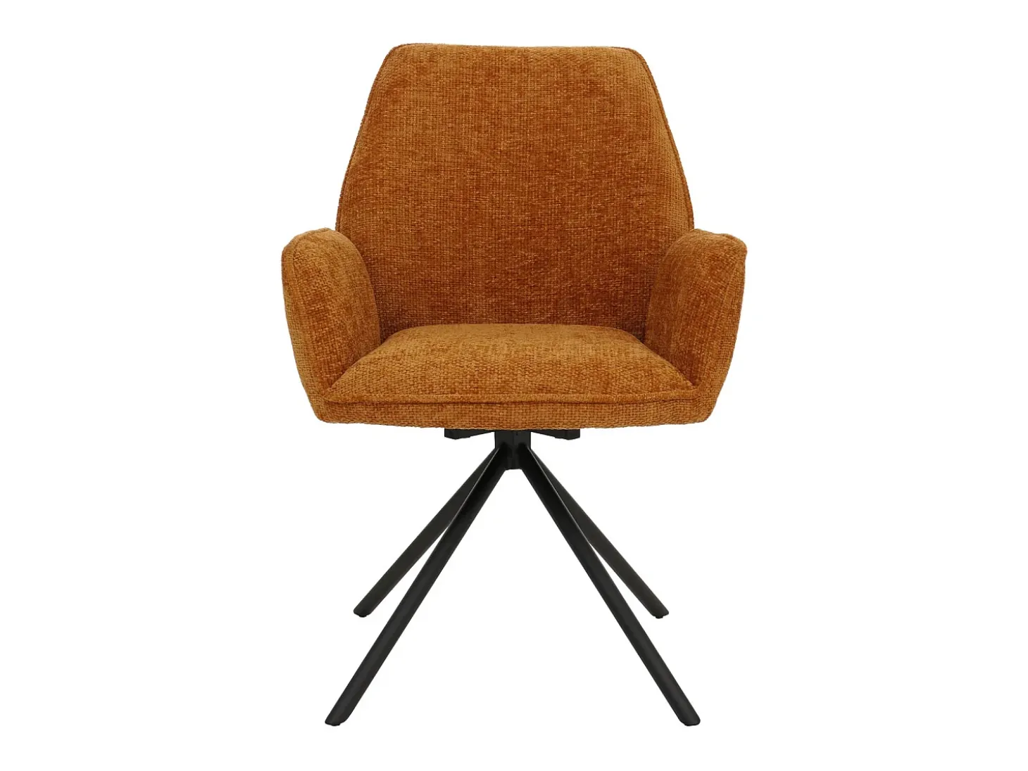 Silla de comedor MCW-G67 (juego de 6), amarillo mostaza