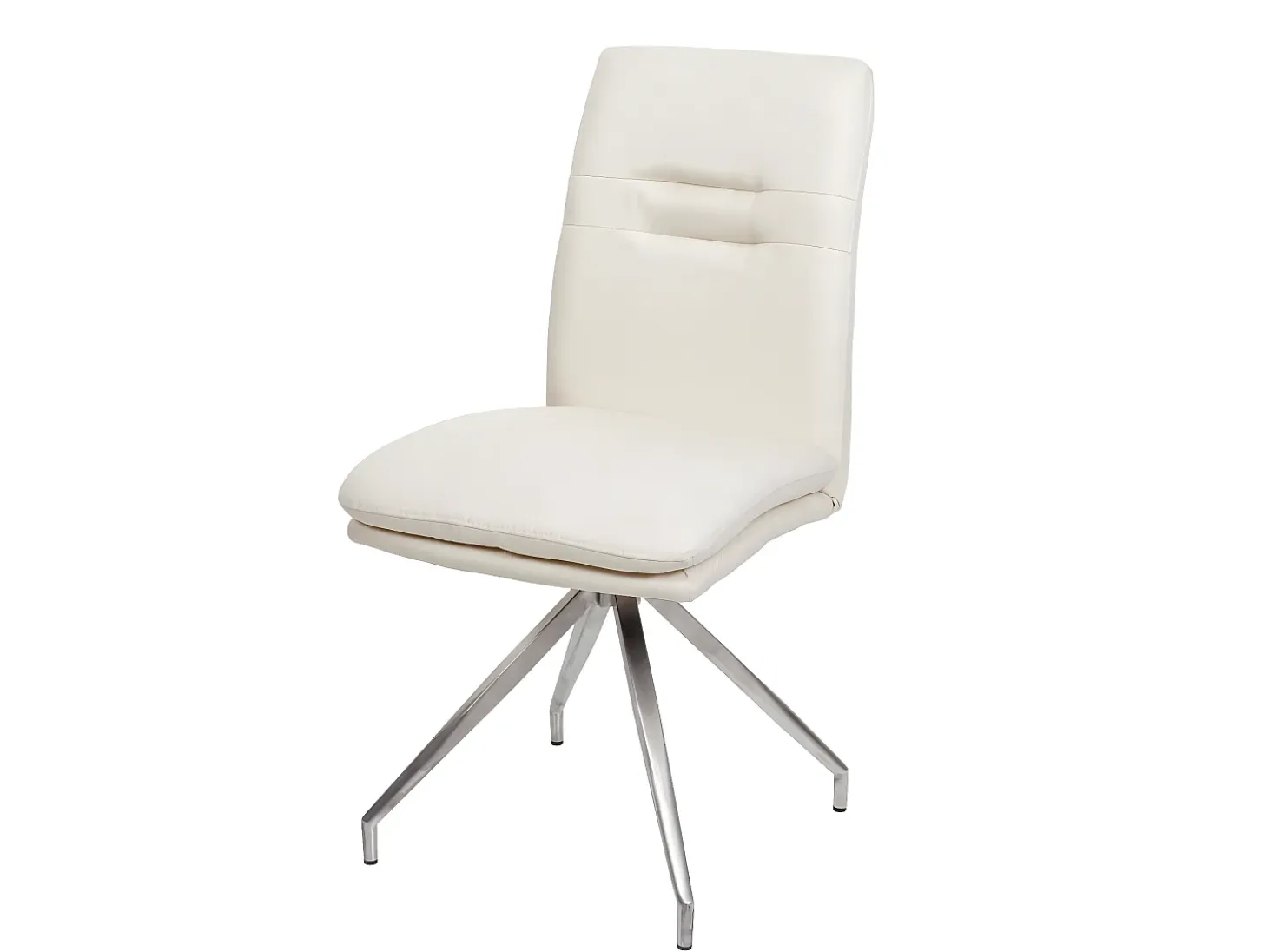 Silla de comedor MCW-H70 (juego de 6), crema-beige
