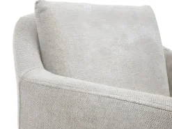 Silla de comedor MCW-H93 (juego de 6), tela/textil crema-beige