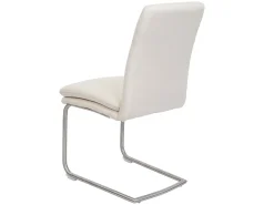 Silla de comedor MCW-H70 (set de 2), crema-beige