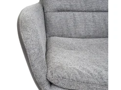 Silla de comedor MCW-K32, gris-gris oscuro