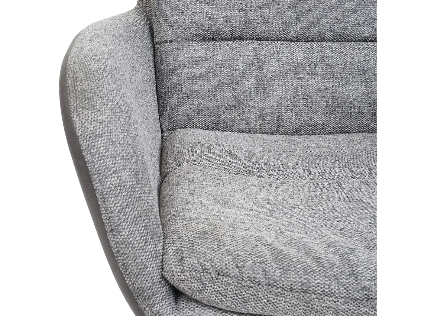 Silla de comedor MCW-K32, gris-gris oscuro