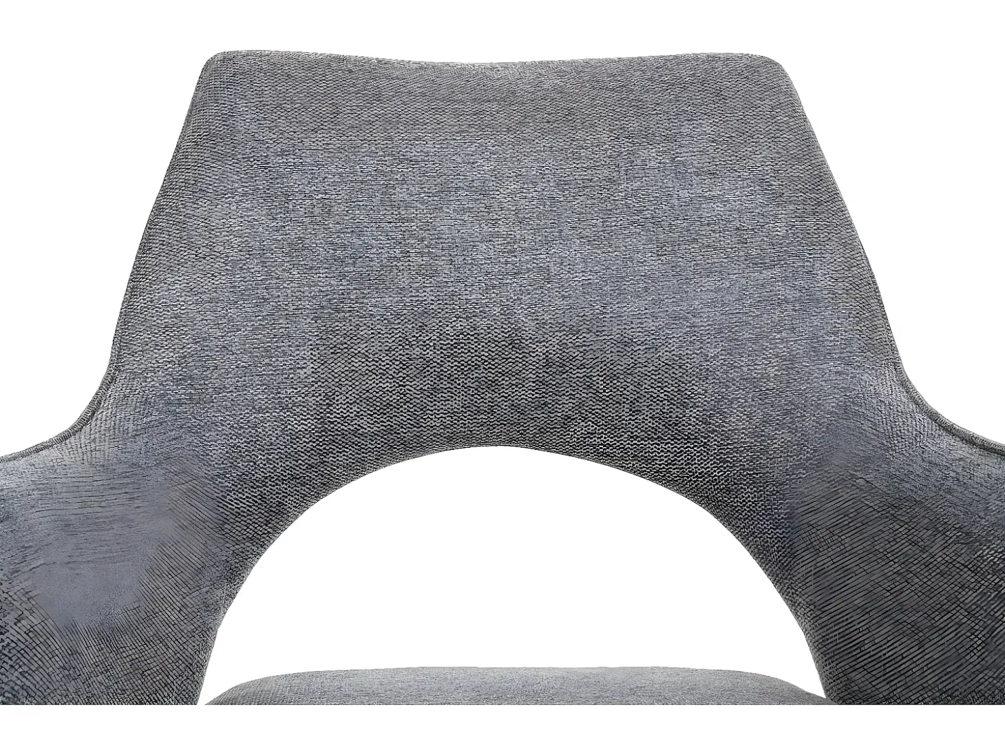 Silla de comedor MCW-K3, gris-gris oscuro