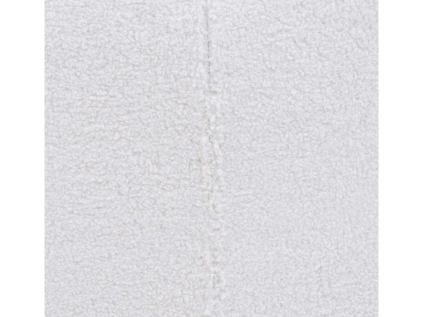 Silla de comedor MCW-K33 (juego de 6), bouclé-blanco