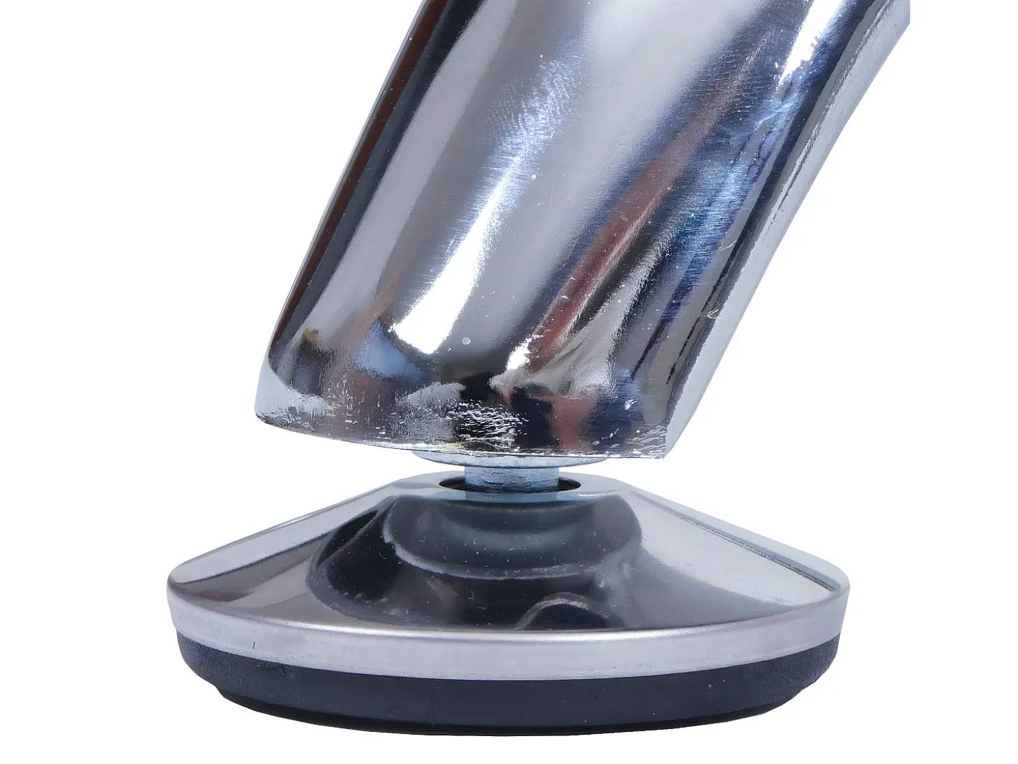 Silla de comedor MCW-L92, piel sintética negra