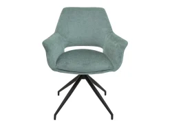 Silla de comedor MCW-M53, gris-azul