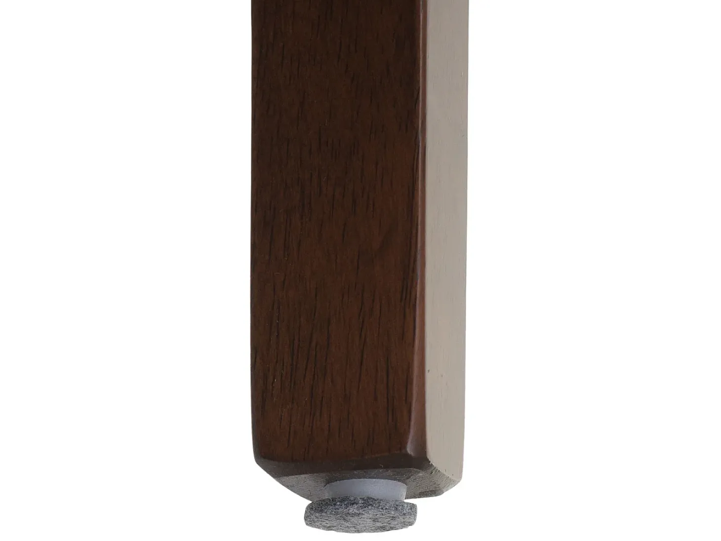 Silla de comedor MCW-M59 (set de 2), estructura oscura, crema