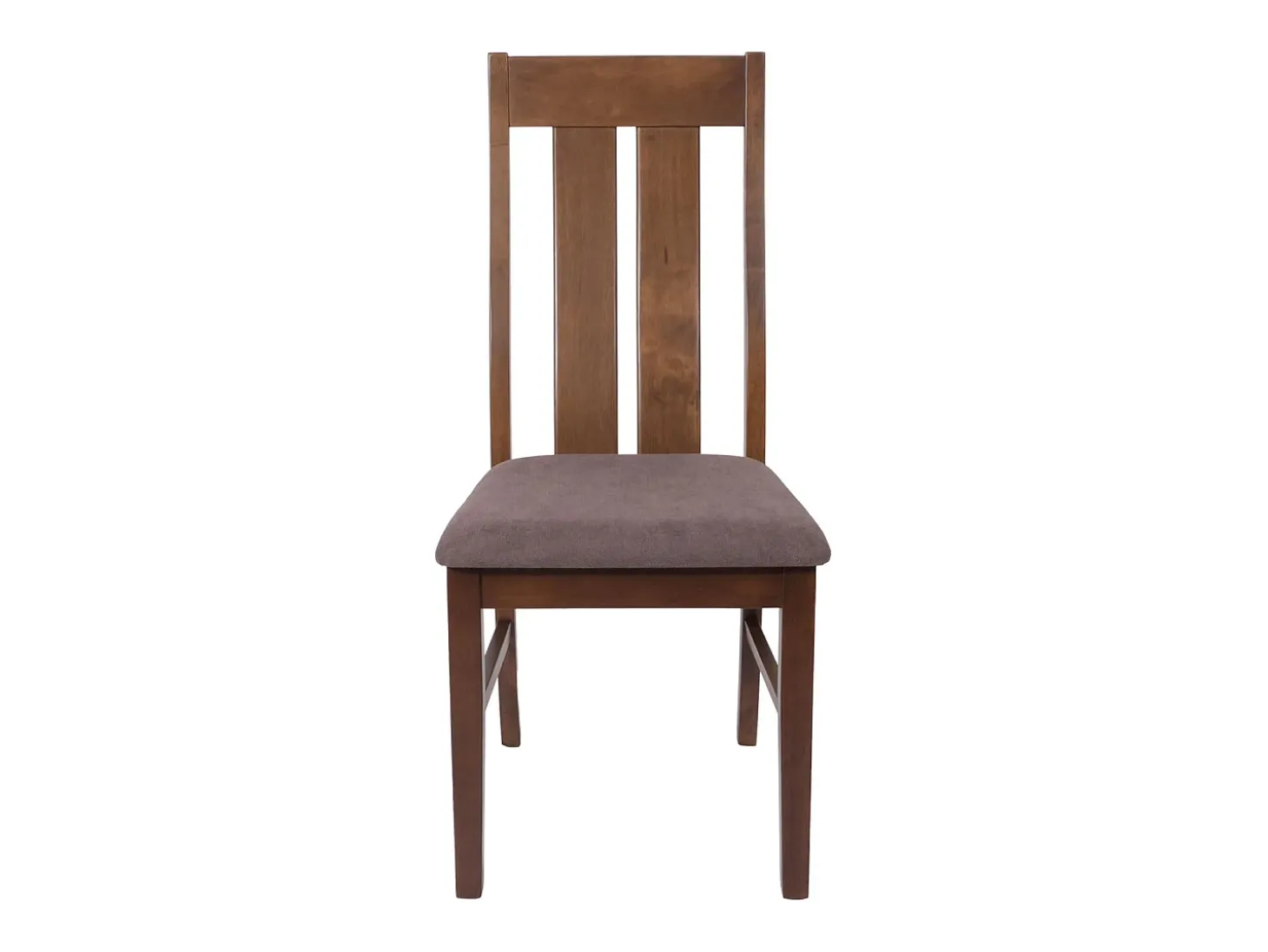 Silla de comedor MCW-M58 (set de 2), estructura oscura, topo