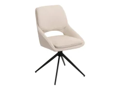 Silla de comedor MCW-N74 (juego de 6), color crema