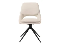 Silla de comedor MCW-N74 (juego de 6), color crema