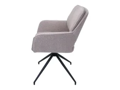 Silla de comedor MCW-N74 (juego de 6), beige