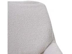 Silla de comedor MCW-N74 (set de 2), crema