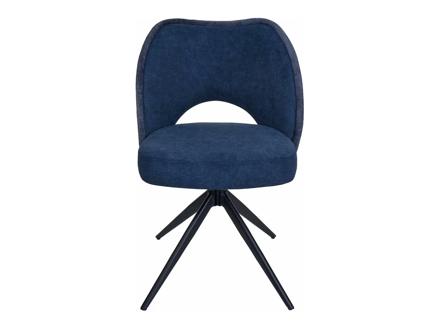 Silla de comedor MCW-N72 (set de 2), azul
