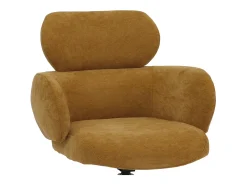 Silla de comedor MCW-O77, amarillo mostaza