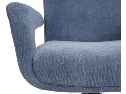 Silla de comedor MCW-O78, gris azulado