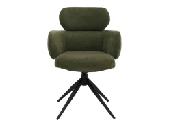 Silla de comedor MCW-O77 (juego de 6), verde oliva